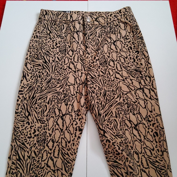Leopard Print H&M Skinny Jeans - Picture 1 of 5